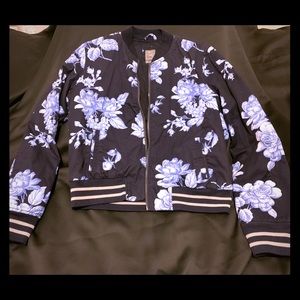 GAP - floral quilted lined jacket